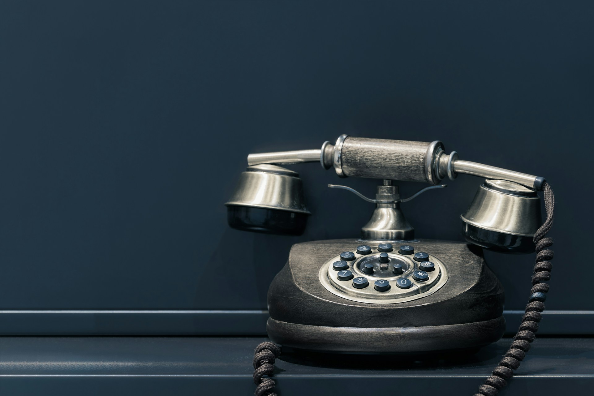 Old style telephone