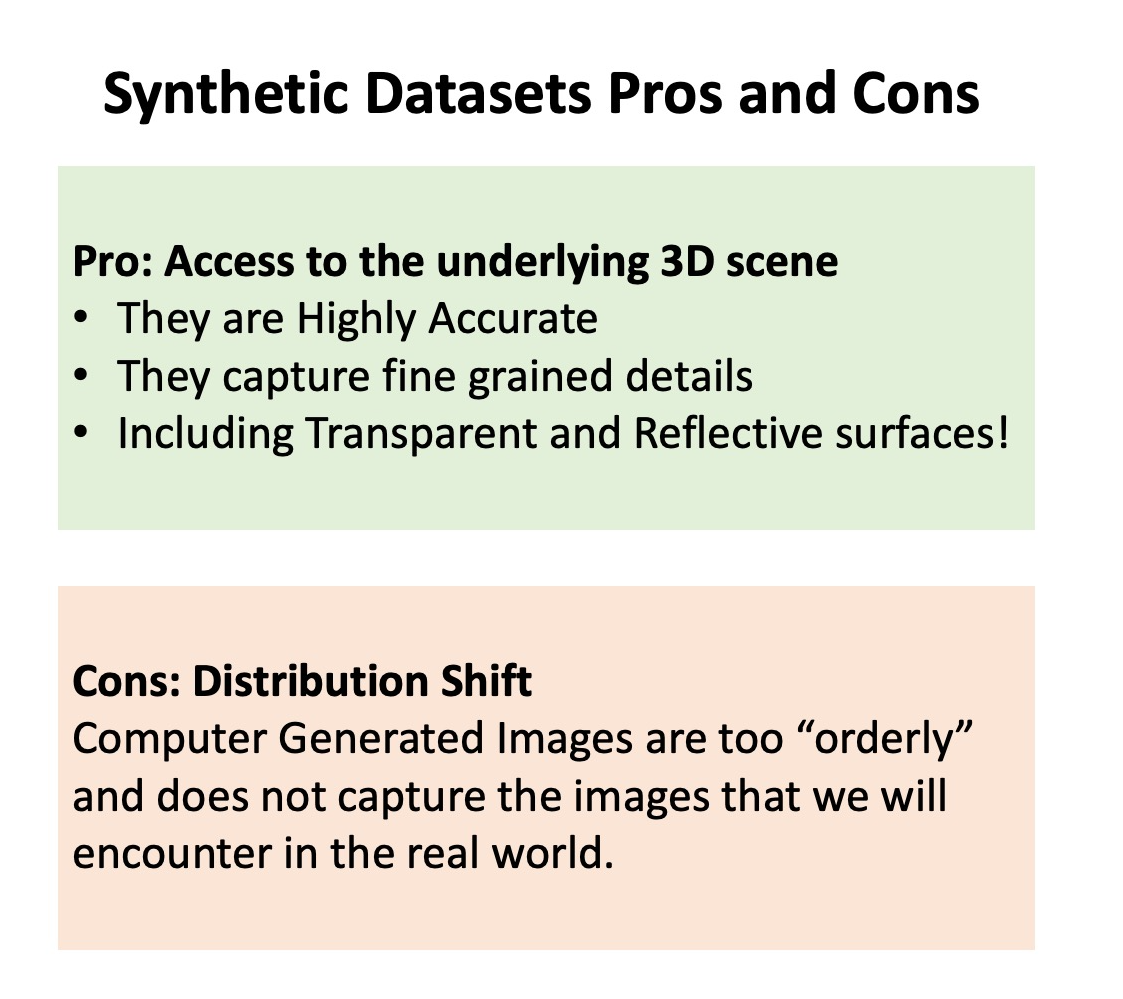The pros and cons of Synthetic or Computer Generated Datasets (Illustration by Author)